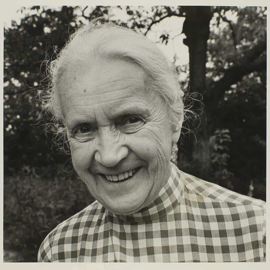 Hedwig Bollhagen, Keramikerin, geboren 1907, gestorben 2002 Porträt von Bernd Noelle